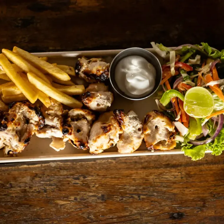 Chicken Malai Tikka as it is served at A2.